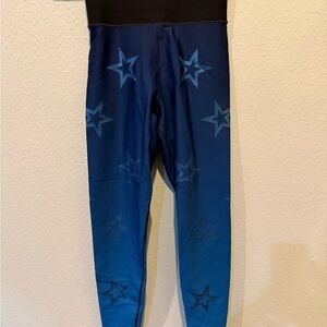 Ultracor Black and Blue Star Leggings
